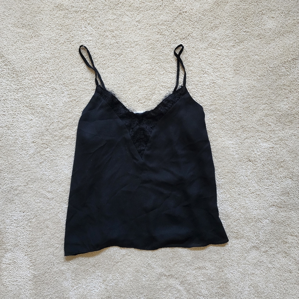 Melrose And Market Elegant Black Women's Top
